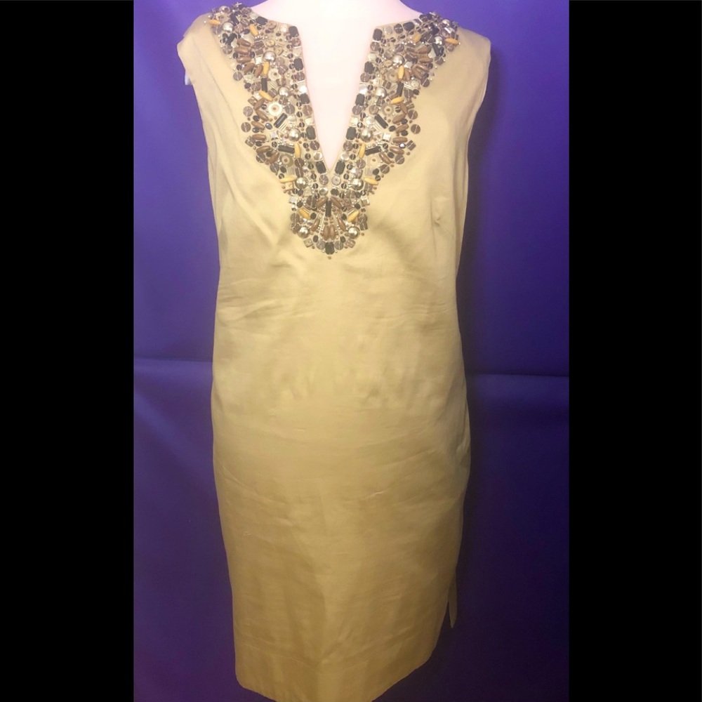Maggi London hand embroidered rhinestones Dress size 14